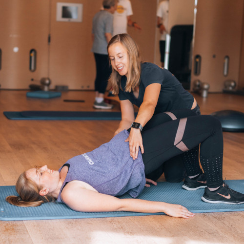 rugscholing onder begeleiding